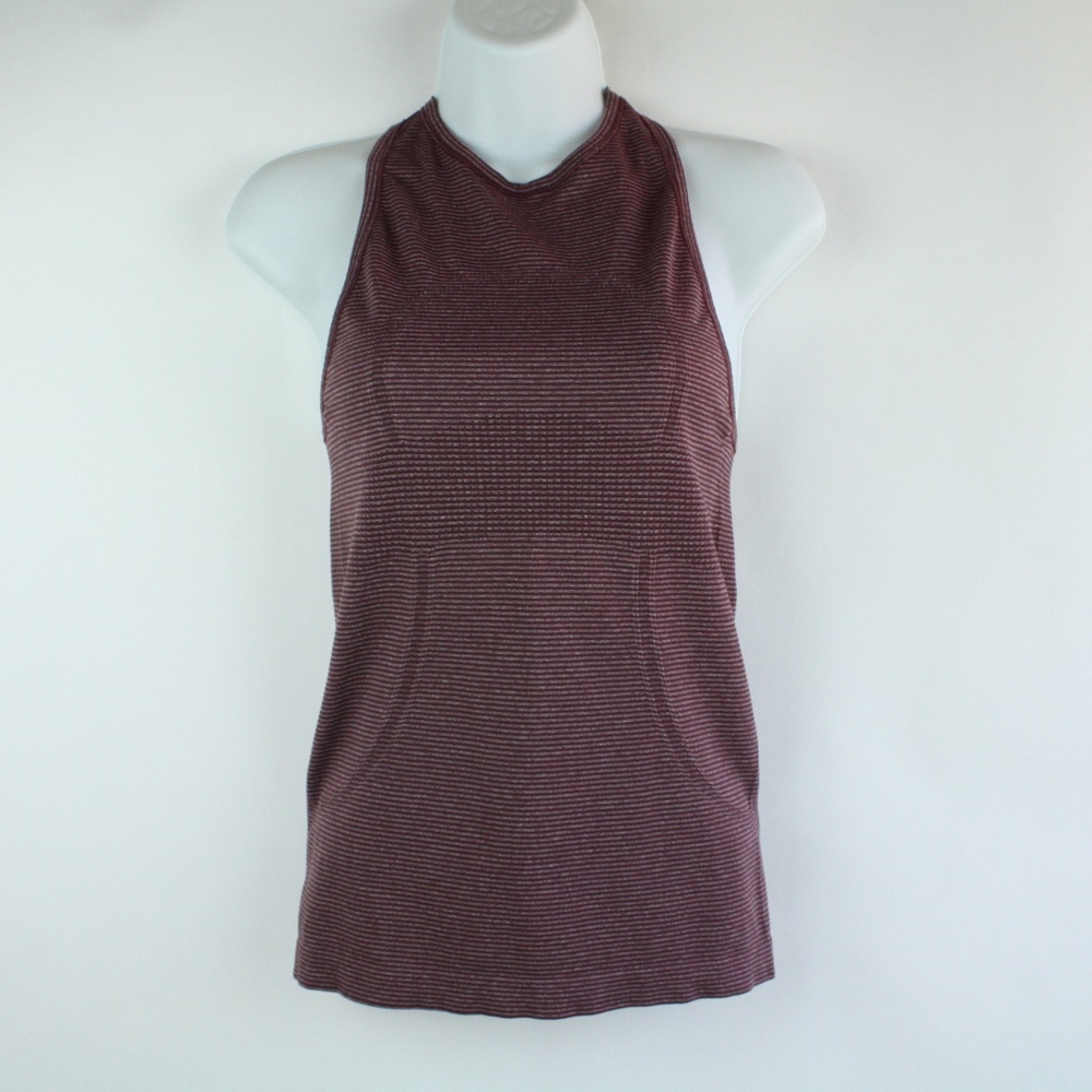Lululemon Athletica Run Swiftly High Neck Tank